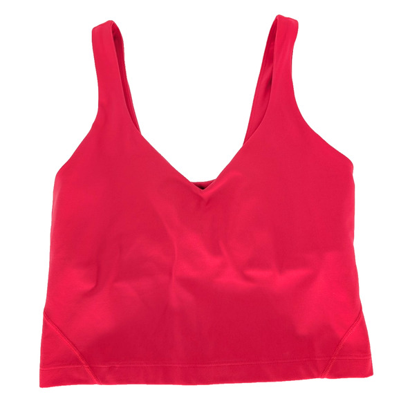 Lululemon Womens Align Tank Top Lipgloss Pink Activewear Yoga Gym Fitness Size 6 - Picture 1 of 5